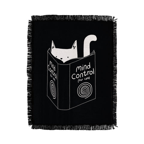 Tobe Fonseca Mind Control 4 Cats Throw Blanket