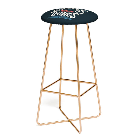 Tobe Fonseca Thats what i do i read books and i know things Bar Stool