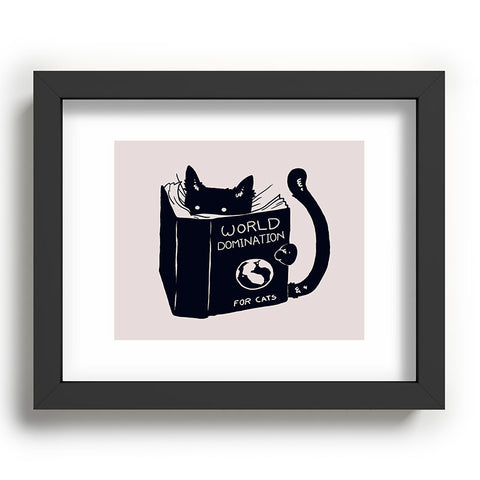 Tobe Fonseca World Domination For Cats Recessed Framing Rectangle