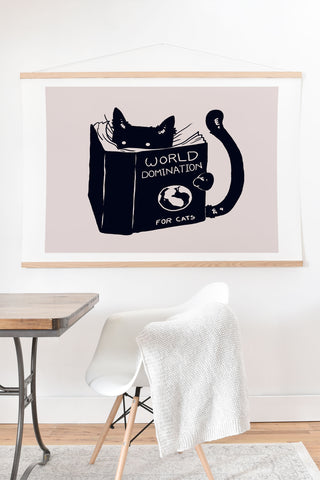 Tobe Fonseca World Domination For Cats Art Print And Hanger