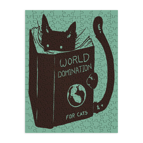 Tobe Fonseca World Domination for Cats Green Puzzle