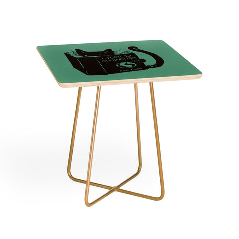 Tobe Fonseca World Domination for Cats Green Side Table