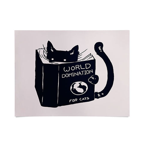 Tobe Fonseca World Domination For Cats Poster
