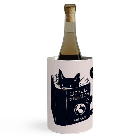Tobe Fonseca World Domination For Cats Wine Chiller