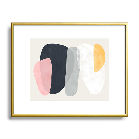 Tracie Andrews Auros Metal Framed Art Print