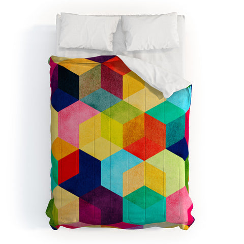 Tracie Andrews Hexa Comforter