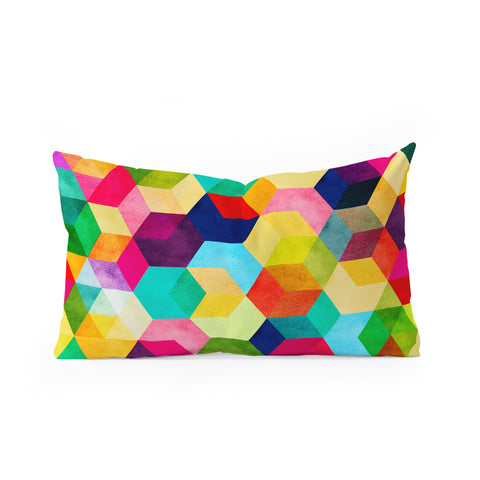 Tracie Andrews Hexa Oblong Throw Pillow