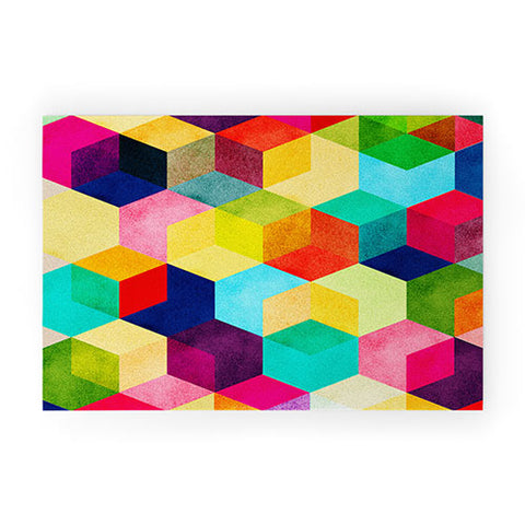 Tracie Andrews Hexa Welcome Mat