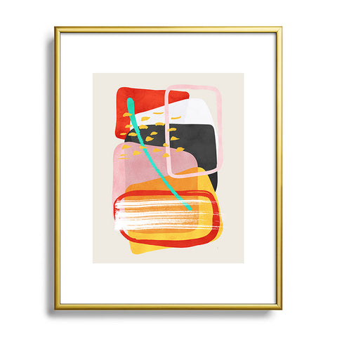 Tracie Andrews Mojo Metal Framed Art Print