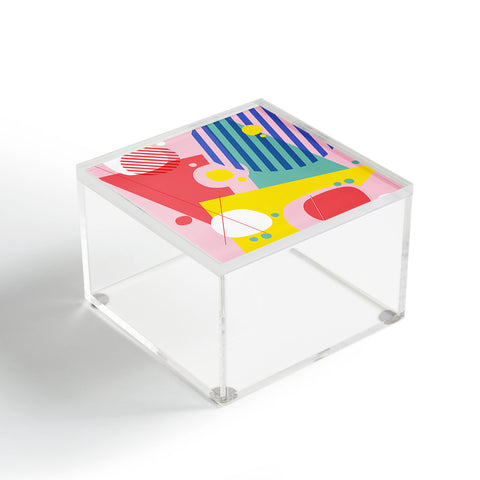 Trevor May Abstract Pop I Acrylic Box