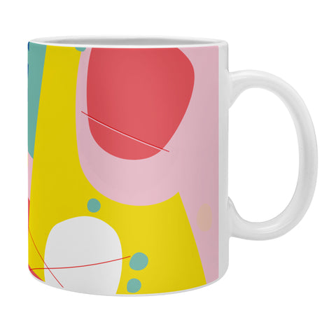 Trevor May Abstract Pop I Coffee Mug