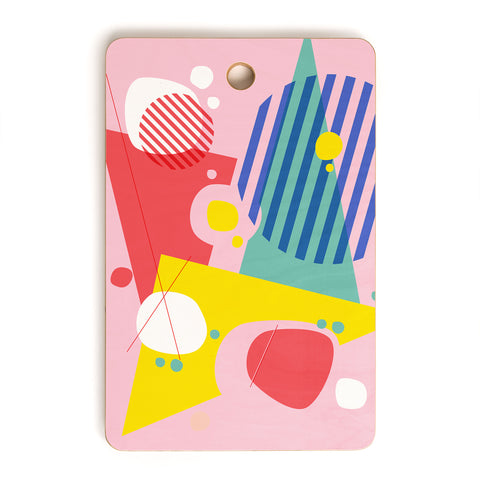 Trevor May Abstract Pop I Cutting Board Rectangle