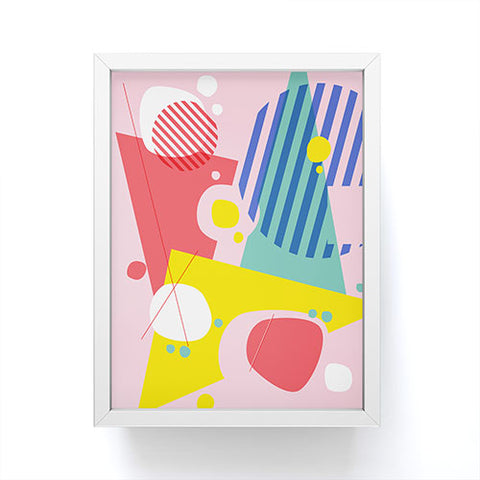 Trevor May Abstract Pop I Framed Mini Art Print