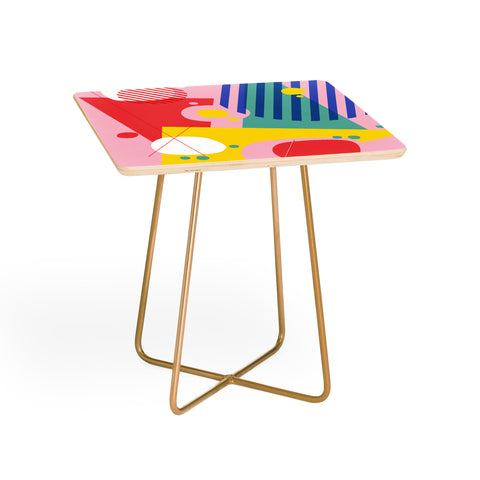 Trevor May Abstract Pop I Side Table