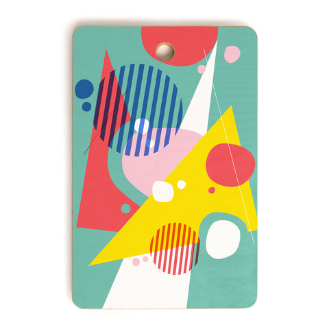 Trevor May Abstract Pop II Cutting Board Rectangle