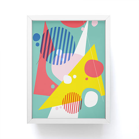 Trevor May Abstract Pop II Framed Mini Art Print