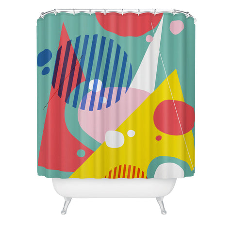 Trevor May Abstract Pop II Shower Curtain
