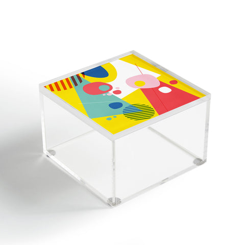 Trevor May Abstract Pop III Acrylic Box