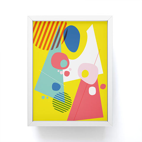 Trevor May Abstract Pop III Framed Mini Art Print