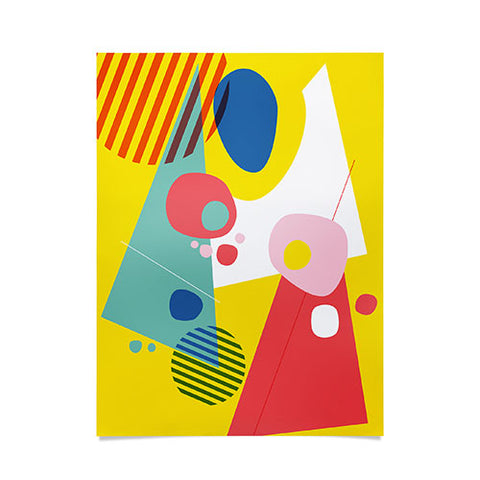 Trevor May Abstract Pop III Poster
