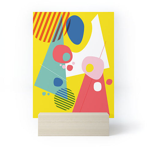 Trevor May Abstract Pop III Mini Art Print