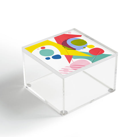 Trevor May Abstract Pop IV Acrylic Box