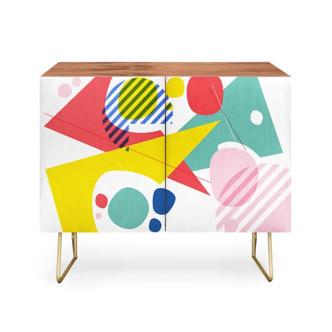 Trevor May Abstract Pop IV Credenza