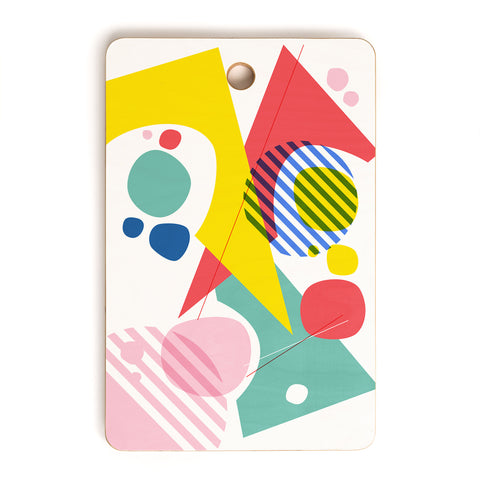 Trevor May Abstract Pop IV Cutting Board Rectangle