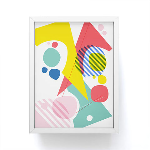 Trevor May Abstract Pop IV Framed Mini Art Print