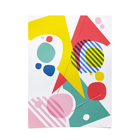Trevor May Abstract Pop IV Poster