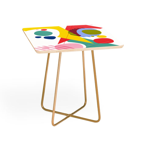 Trevor May Abstract Pop IV Side Table