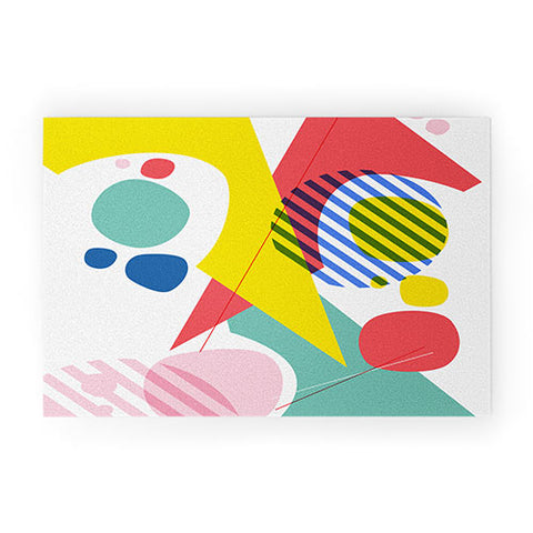 Trevor May Abstract Pop IV Welcome Mat