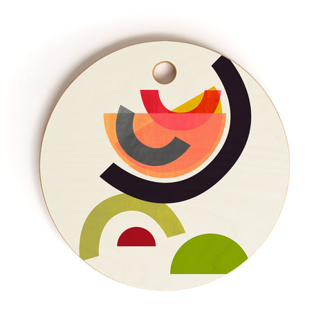 Trevor May Cocktail I Whiskey Sour Cutting Board Round