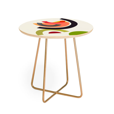 Trevor May Cocktail I Whiskey Sour Round Side Table