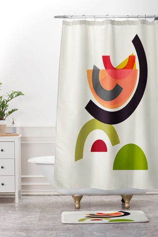 Trevor May Cocktail I Whiskey Sour Shower Curtain And Mat