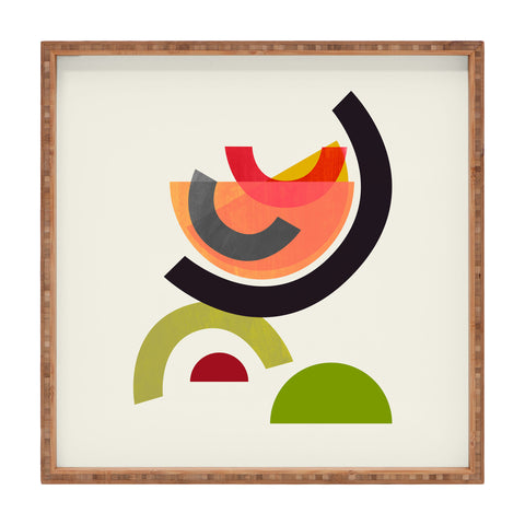 Trevor May Cocktail I Whiskey Sour Square Tray