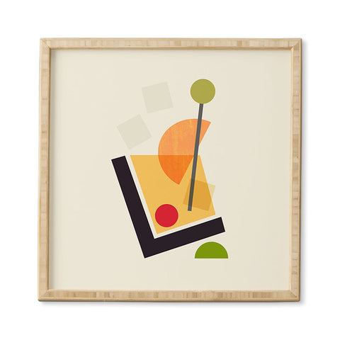 Trevor May Cocktail III Old Fashioned Framed Wall Art