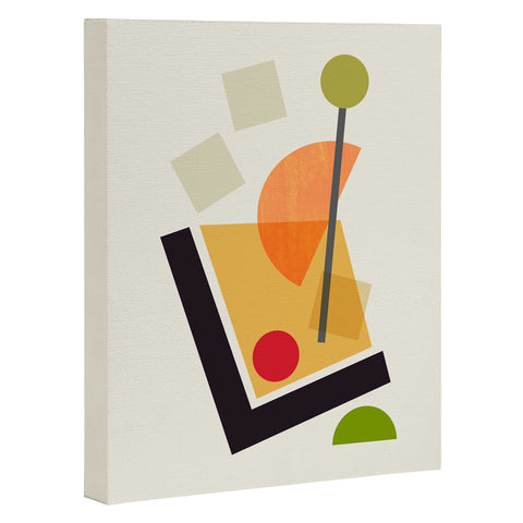 Trevor May Cocktail III Old Fashioned Art Canvas