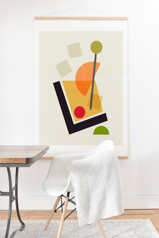 Trevor May Cocktail III Old Fashioned Art Print And Hanger