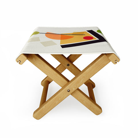 Trevor May Cocktail III Old Fashioned Folding Stool