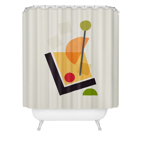 Trevor May Cocktail III Old Fashioned Shower Curtain