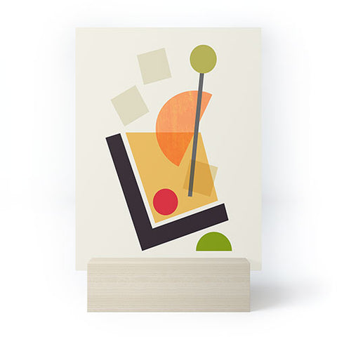 Trevor May Cocktail III Old Fashioned Mini Art Print