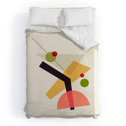 Trevor May Cocktail IV Martini Duvet Cover