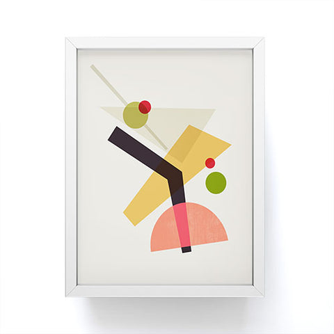 Trevor May Cocktail IV Martini Framed Mini Art Print