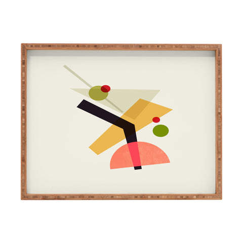 Trevor May Cocktail IV Martini Rectangular Tray