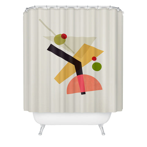 Trevor May Cocktail IV Martini Shower Curtain