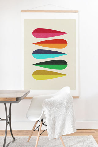 Trevor May Feathers I Art Print And Hanger