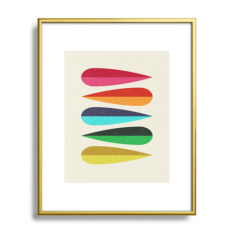 Trevor May Feathers I Metal Framed Art Print