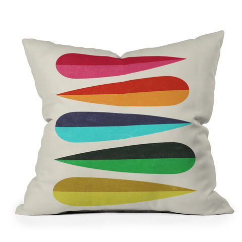 Trevor May Feathers I Throw Pillow