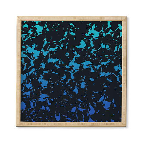 Triangle Footprint 1florec3 Framed Wall Art